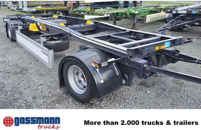 Remolque multilift/ Portacontenedores de cadenas Wielton PS2H M3 Schlitten-Abrollanhänger: foto 6