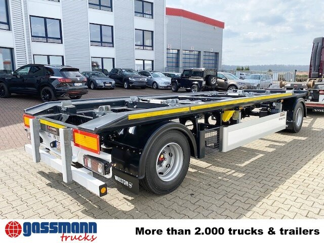 Remolque multilift/ Portacontenedores de cadenas Wielton PS2P70B Abrollanhänger bis 7,25 m Behälter: foto 11