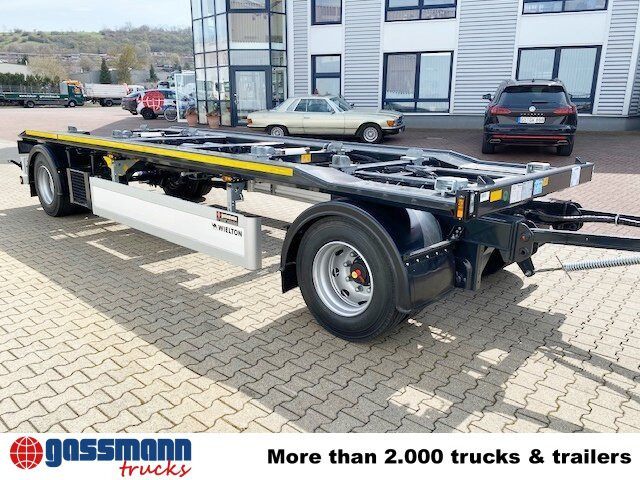 Remolque multilift/ Portacontenedores de cadenas Wielton PS2P70B Abrollanhänger bis 7,25 m Behälter: foto 12