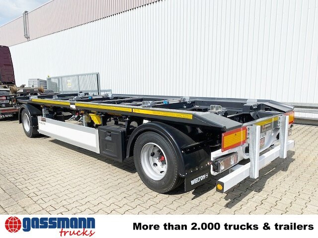 Remolque multilift/ Portacontenedores de cadenas Wielton PS2P70B Abrollanhänger bis 7,25 m Behälter: foto 9