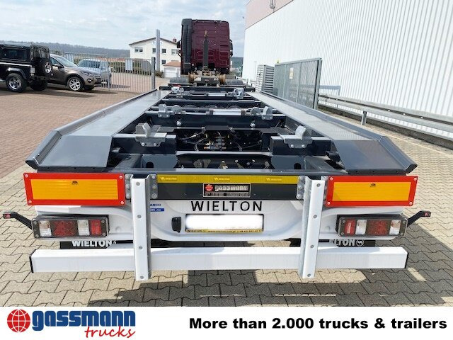 Remolque multilift/ Portacontenedores de cadenas Wielton PS2P70B Abrollanhänger bis 7,25 m Behälter: foto 10