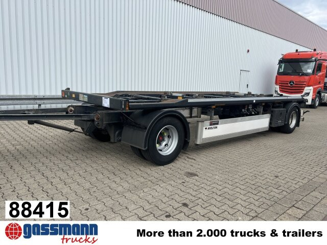 Wielton PS2P70B Abrollanhänger bis 7,25 m Behälter - Remolque multilift/ Portacontenedores de cadenas: foto 1 Wielton PS2P70B Abrollanhänger bis 7,25 m Behälter - Remolque multilift/ Portacontenedores de cadenas: foto 1
