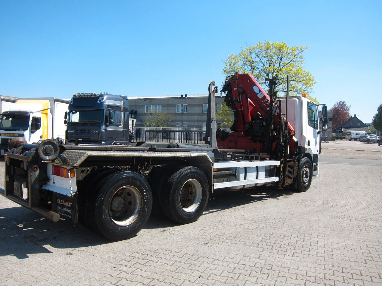 Camión multibasculante, Camión grúa DAF CF 85 480 6x2 HMF 2220 3xhydr Remote Manual E3: foto 6