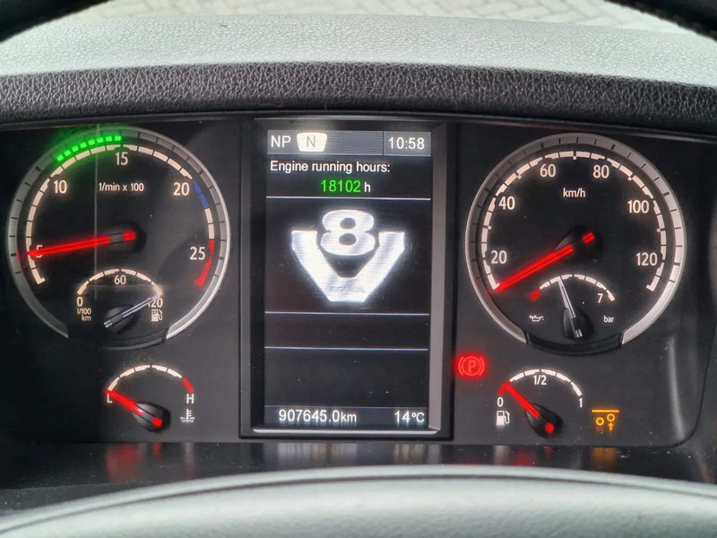 Cabeza tractora Scania R520 V8 Topline 6x2/4 - Full air - Steering - Euro 6 - Opti Cruise -: foto 12