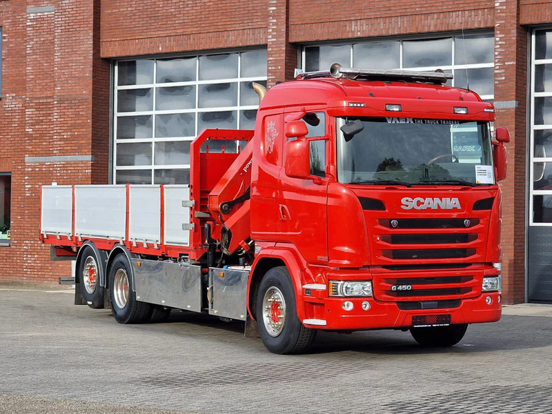Scania G450 6x2*4 - HMF 2620 K5 Crane with remote - Retarder - Steering axle - Camión grúa: foto 2 Scania G450 6x2*4 - HMF 2620 K5 Crane with remote - Retarder - Steering axle - Camión grúa: foto 2