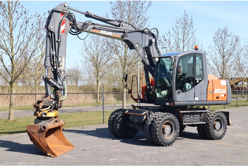 Atlas 160W | ENGCON | BUCKET | DOZERBLADE | 2-PIECE BOOM - Excavadora de ruedas: foto 2 Atlas 160W | ENGCON | BUCKET | DOZERBLADE | 2-PIECE BOOM - Excavadora de ruedas: foto 2