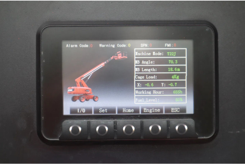 Plataforma telescopica LGMG T22J | 24 METER | 300 KG | LOW HOURS!: foto 19 Plataforma telescopica LGMG T22J | 24 METER | 300 KG | LOW HOURS!: foto 19