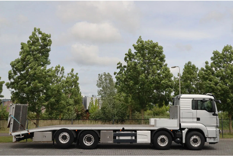 MAN TGS 35.500 8X2*4 | MACHINE TRANSPORT | MASCHINEN | WINCH | REMOTE - Camión caja abierta: foto 4 MAN TGS 35.500 8X2*4 | MACHINE TRANSPORT | MASCHINEN | WINCH | REMOTE - Camión caja abierta: foto 4