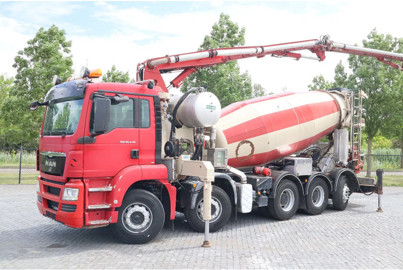 MAN TGS 50.440 | 10X4*6 | SARAKA 28 METER | 8M3 MIXER - Camión bomba de hormigón: foto 3 MAN TGS 50.440 | 10X4*6 | SARAKA 28 METER | 8M3 MIXER - Camión bomba de hormigón: foto 3