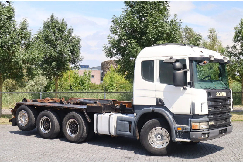 Scania P124-420 | 8X4 | HOOKLIFT | MANUAL | BIG AXLES | EURO 3 - Camión multibasculante: foto 3 Scania P124-420 | 8X4 | HOOKLIFT | MANUAL | BIG AXLES | EURO 3 - Camión multibasculante: foto 3