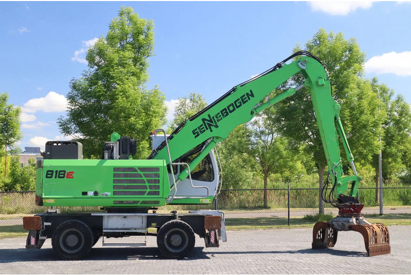 Sennebogen 818 M K9 ULM | SORTING GRAB | GOOD CONDITION - Excavadora de ruedas: foto 4 Sennebogen 818 M K9 ULM | SORTING GRAB | GOOD CONDITION - Excavadora de ruedas: foto 4