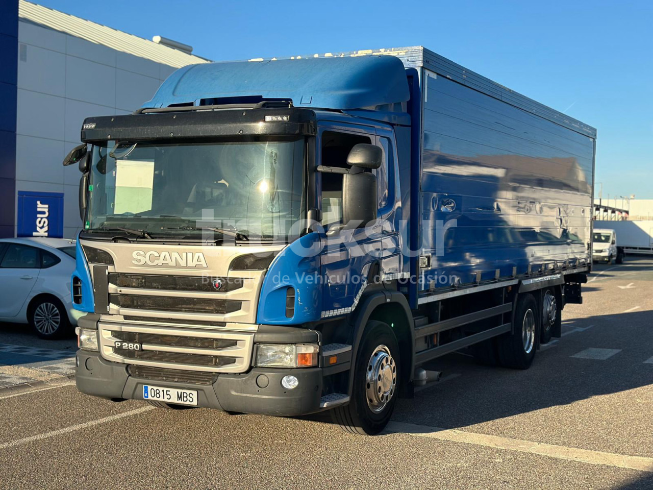 SCANIA P 280 ejes 6x2*4 - Camión caja cerrada: foto 1 SCANIA P 280 ejes 6x2*4 - Camión caja cerrada: foto 1