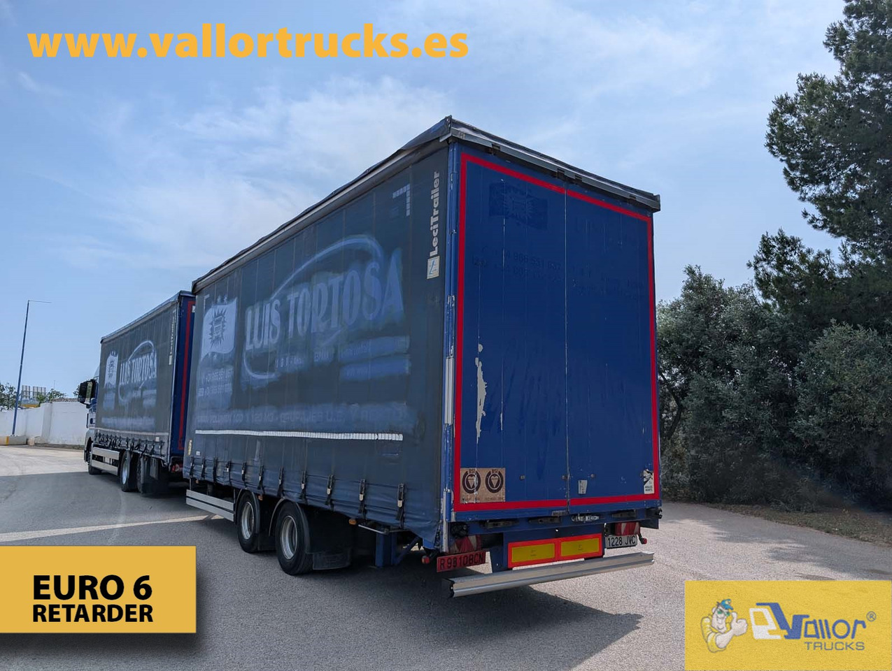 MAN TGX 26.440 - ROAD TRAIN - Camión lona: foto 4 MAN TGX 26.440 - ROAD TRAIN - Camión lona: foto 4