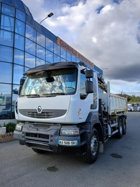 Renault Kerax 380 DXI - Camión volquete, Camión grúa: foto 1 Renault Kerax 380 DXI - Camión volquete, Camión grúa: foto 1