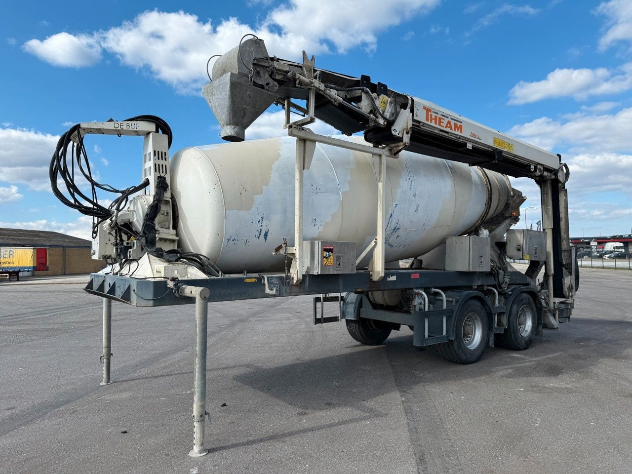 De Buf BM 12-36-2SPR w/ Belt Theam TSR15 / Beton - Semirremolque hormigonera: foto 2 De Buf BM 12-36-2SPR w/ Belt Theam TSR15 / Beton - Semirremolque hormigonera: foto 2