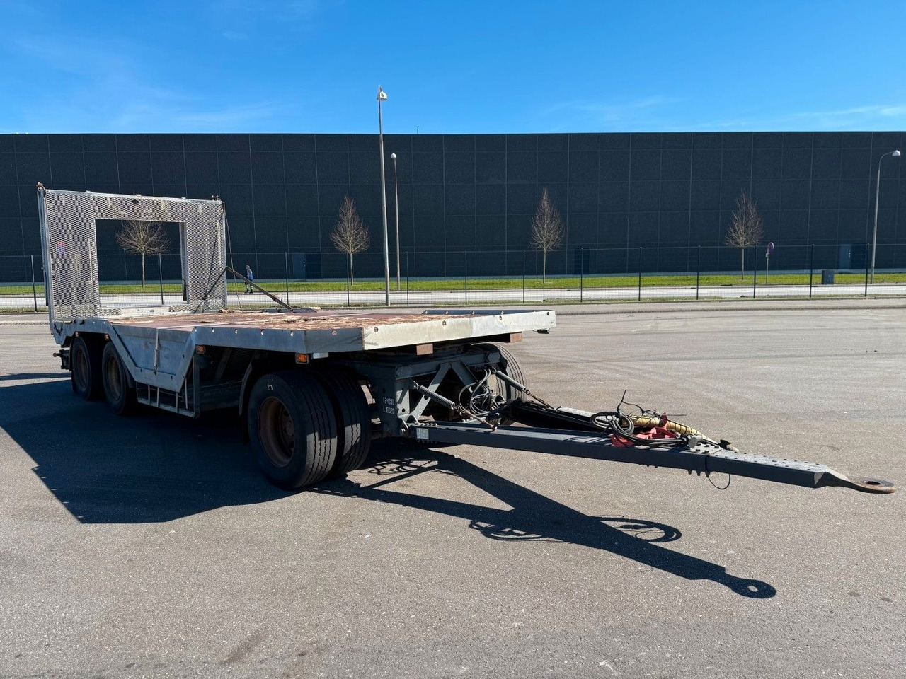 Remolque góndola rebajadas Fliegl FLT328 3 achser Maschinenanhänger mit Radkasten: foto 10