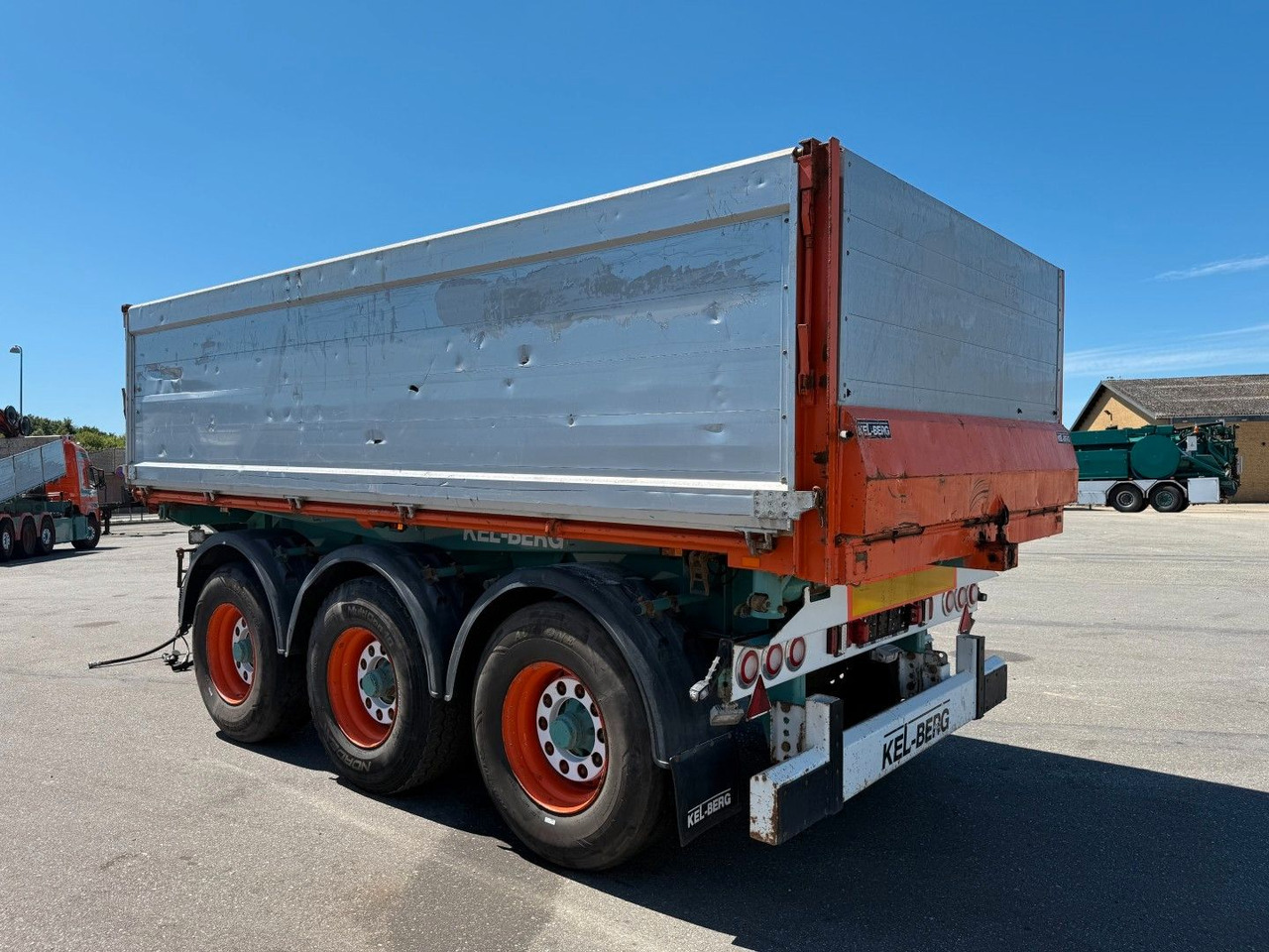 Kel-Berg 24 t. 3 axle T490K Tipper / Kipper - Remolque volquete: foto 4 Kel-Berg 24 t. 3 axle T490K Tipper / Kipper - Remolque volquete: foto 4