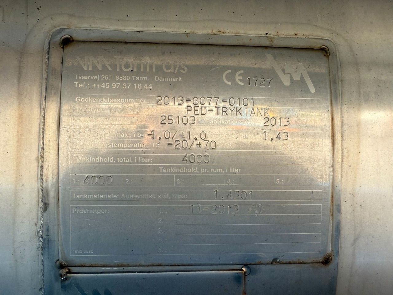 MAN TGM 14.250 VM-Tarm Stainless Steel 4000 l. Kombi - Limpieza de alcantarillado: foto 5 MAN TGM 14.250 VM-Tarm Stainless Steel 4000 l. Kombi - Limpieza de alcantarillado: foto 5