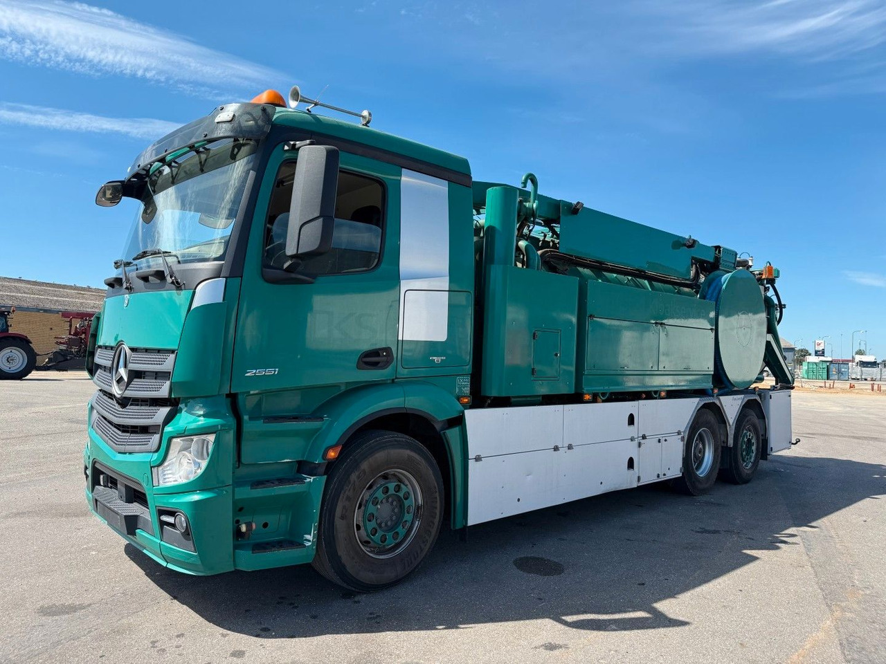 Mercedes-Benz Actros 2551 6x2*4 Hvidtved Larsen Flexline 311 - Limpieza de alcantarillado: foto 1 Mercedes-Benz Actros 2551 6x2*4 Hvidtved Larsen Flexline 311 - Limpieza de alcantarillado: foto 1