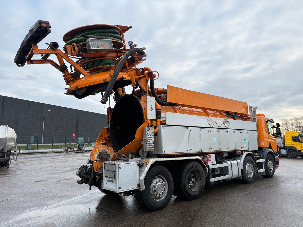 Scania P380 8x2*6 Hvidtved Larsen Flexline 414 - Limpieza de alcantarillado: foto 5 Scania P380 8x2*6 Hvidtved Larsen Flexline 414 - Limpieza de alcantarillado: foto 5