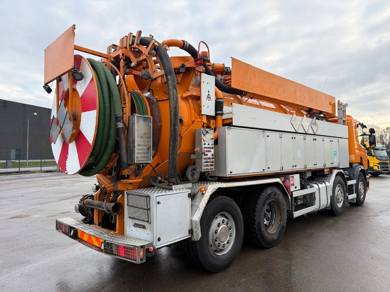 Scania P380 8x2*6 Hvidtved Larsen Flexline 414 - Limpieza de alcantarillado: foto 3 Scania P380 8x2*6 Hvidtved Larsen Flexline 414 - Limpieza de alcantarillado: foto 3