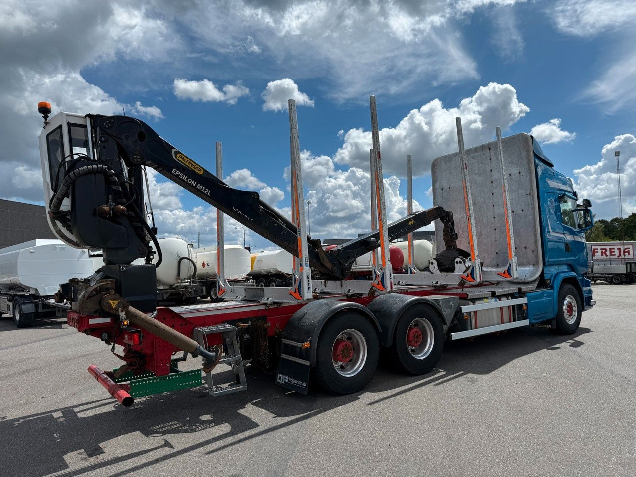 Scania R730 V8 6x4 Palfinger Epsilon M12L80 / Holz Wood - Camión forestal, Camión grúa: foto 4 Scania R730 V8 6x4 Palfinger Epsilon M12L80 / Holz Wood - Camión forestal, Camión grúa: foto 4