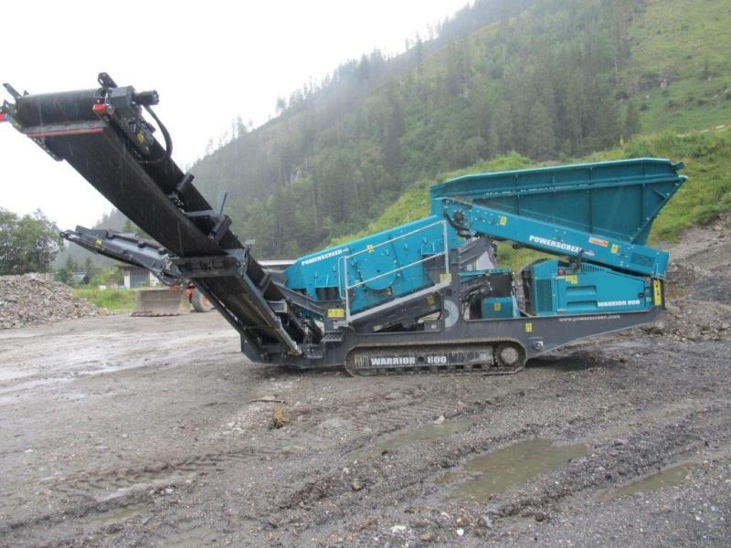 Powerscreen Warrior 800 - Cribadora: foto 5 Powerscreen Warrior 800 - Cribadora: foto 5