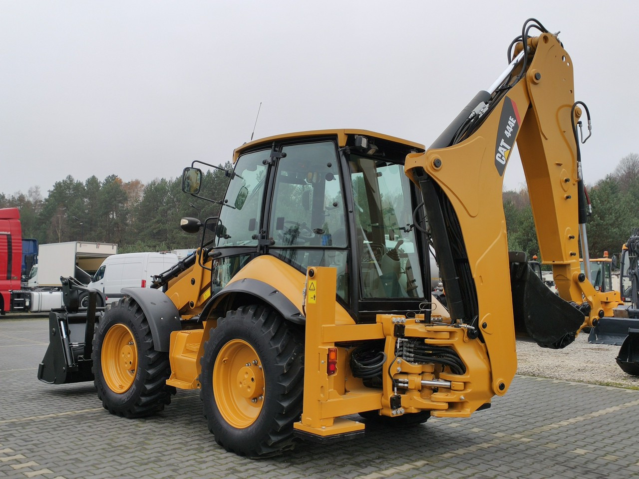 Caterpillar 444E Premier Sterowanie na Joystickach FULL OPCJA - Retroexcavadora: foto 4 Caterpillar 444E Premier Sterowanie na Joystickach FULL OPCJA - Retroexcavadora: foto 4