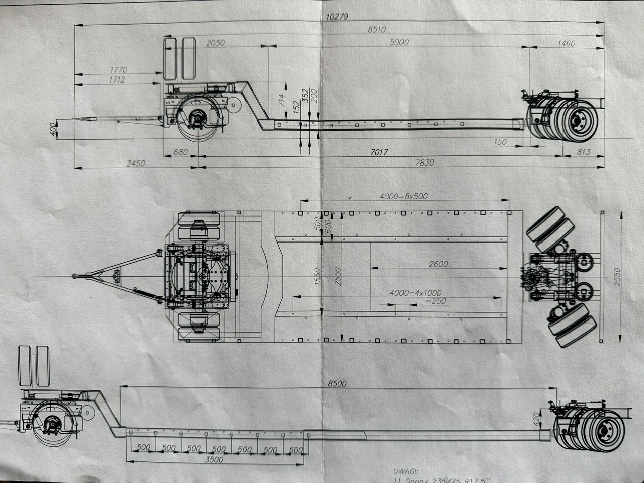 Remolque góndola rebajadas EMTECH PCN 18 PNZ-S Tiefbett zagłębiana Rozsuwana UNIKAT JAK NOWA: foto 6