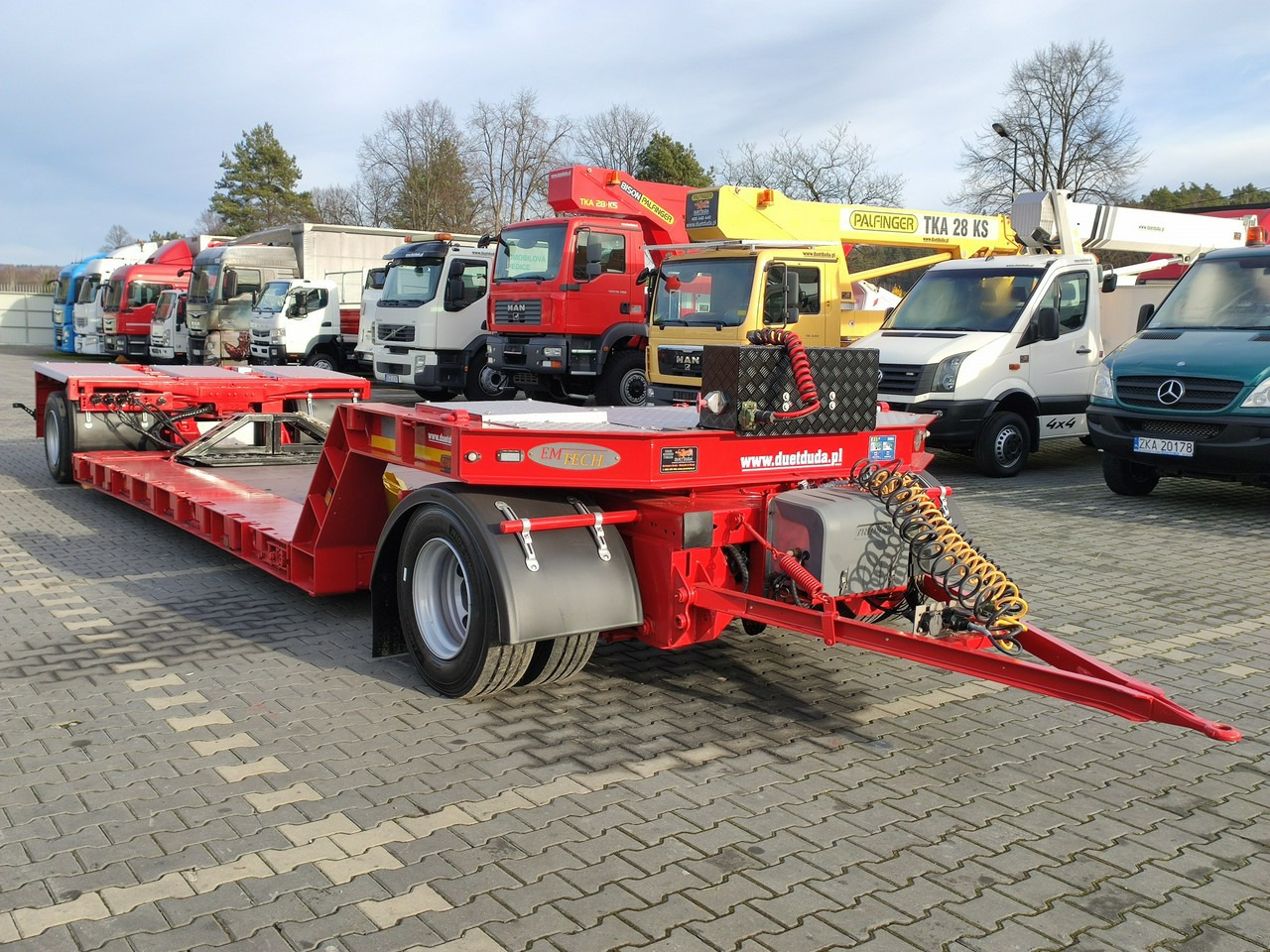 Remolque góndola rebajadas EMTECH PCN 18 PNZ-S Tiefbett zagłębiana Rozsuwana UNIKAT JAK NOWA: foto 23