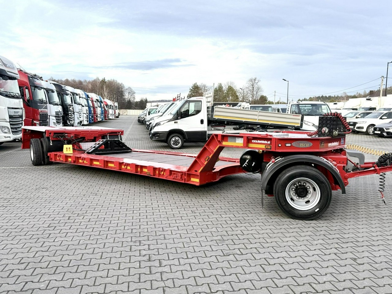 Remolque góndola rebajadas EMTECH PCN 18 PNZ-S Tiefbett zagłębiana Rozsuwana UNIKAT JAK NOWA: foto 11