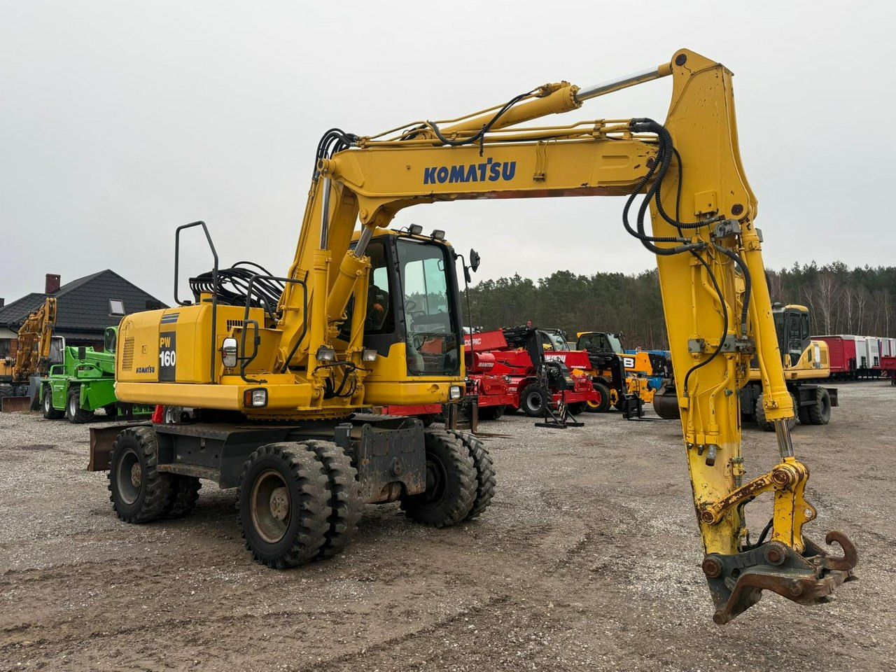 Komatsu PW160-7H Szybko Złącze Sprawna Stan Dobry - Excavadora de ruedas: foto 2 Komatsu PW160-7H Szybko Złącze Sprawna Stan Dobry - Excavadora de ruedas: foto 2