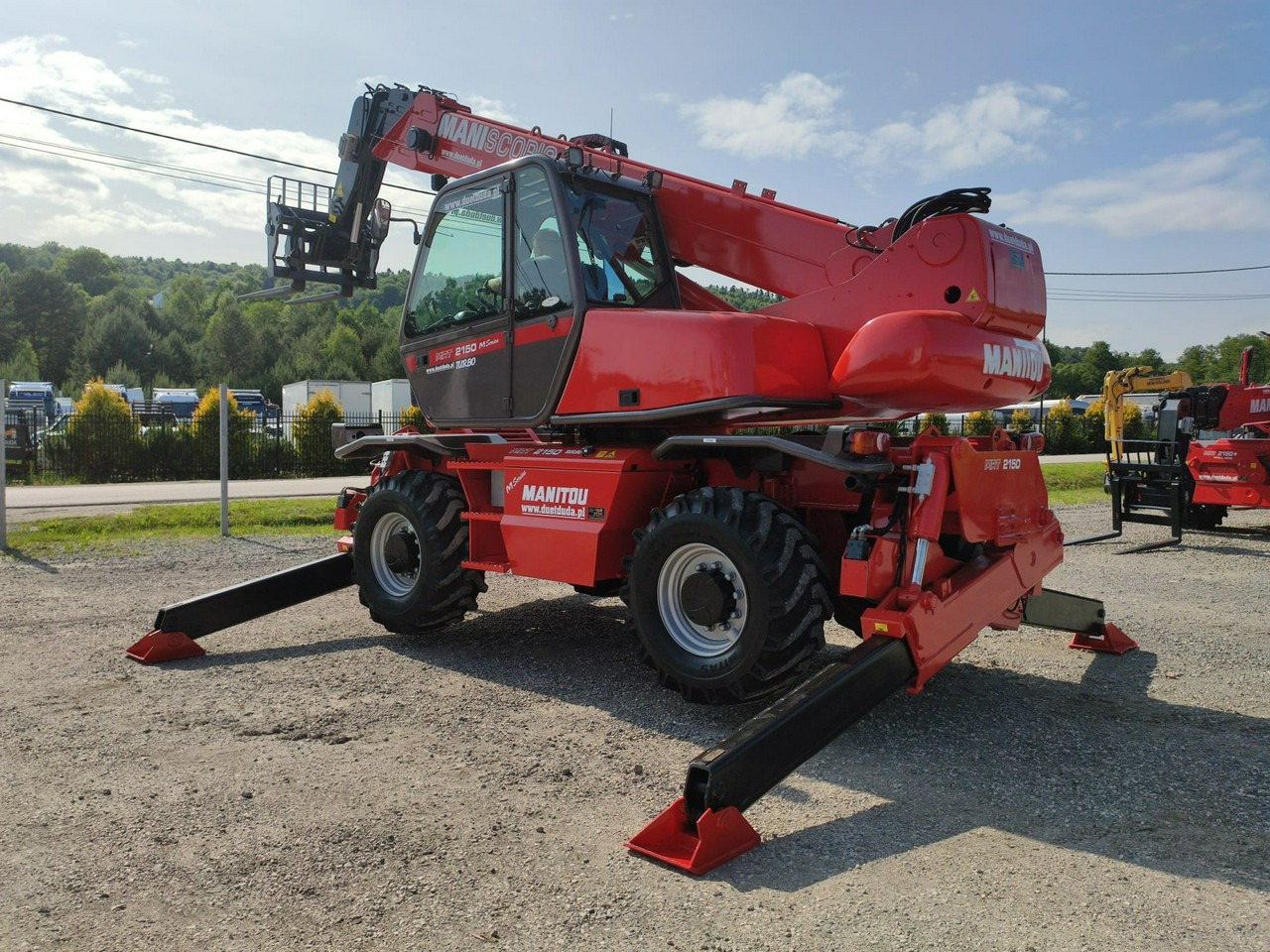 Manitou MRT 2150 ROTO Ładowarka Teleskopowa Obrotowa 2550 1850 1840 - Manipulador telescópico: foto 5 Manitou MRT 2150 ROTO Ładowarka Teleskopowa Obrotowa 2550 1850 1840 - Manipulador telescópico: foto 5