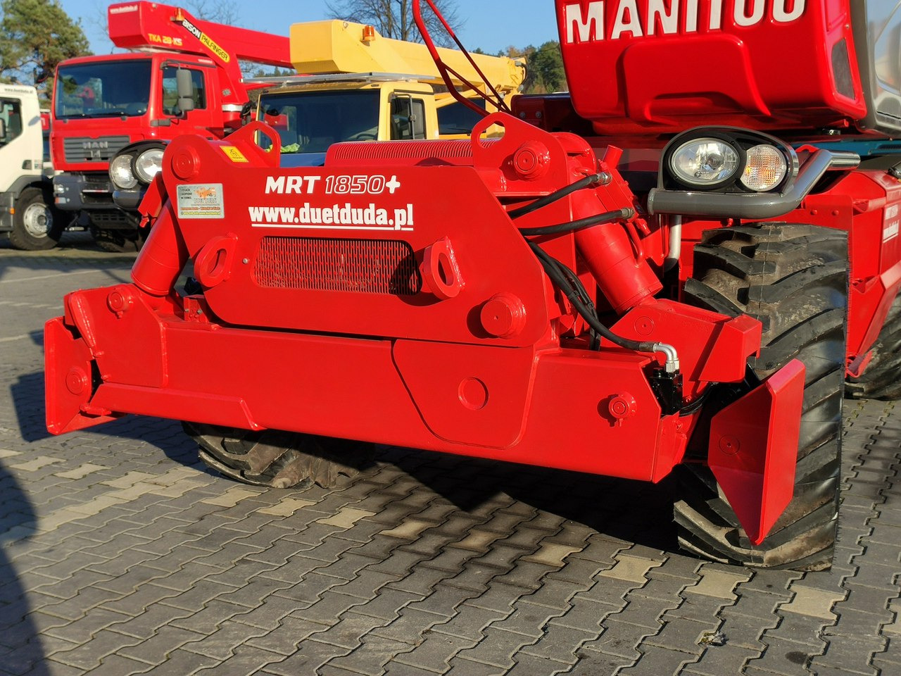 Manipulador telescópico Manitou MRT1850 ROTO Teleskopowa Obrotowa 2150,2140,2540: foto 15 Manipulador telescópico Manitou MRT1850 ROTO Teleskopowa Obrotowa 2150,2140,2540: foto 15