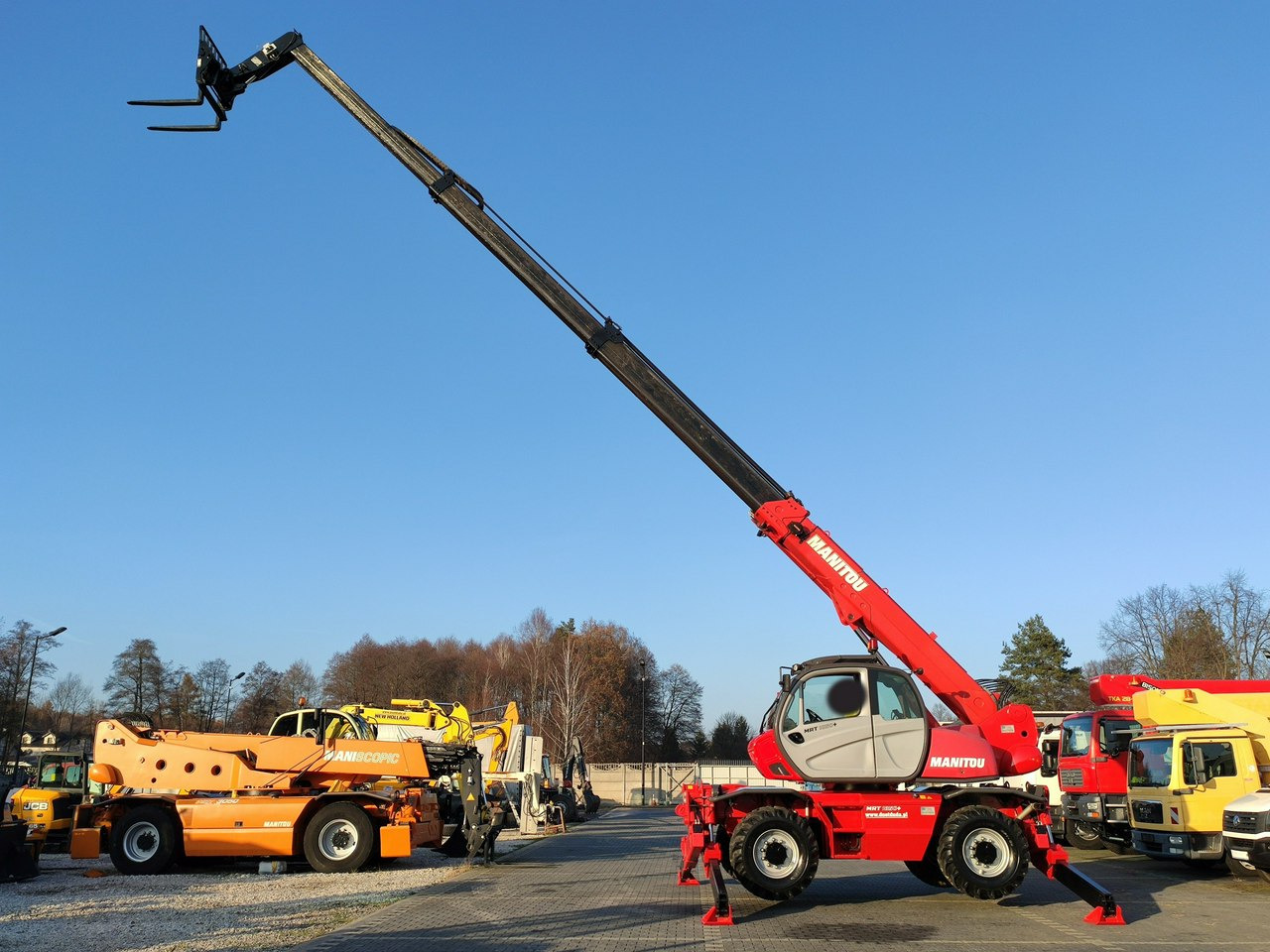 Manipulador telescópico Manitou MRT1850 ROTO Teleskopowa Obrotowa 2150,2140,2540: foto 10 Manipulador telescópico Manitou MRT1850 ROTO Teleskopowa Obrotowa 2150,2140,2540: foto 10