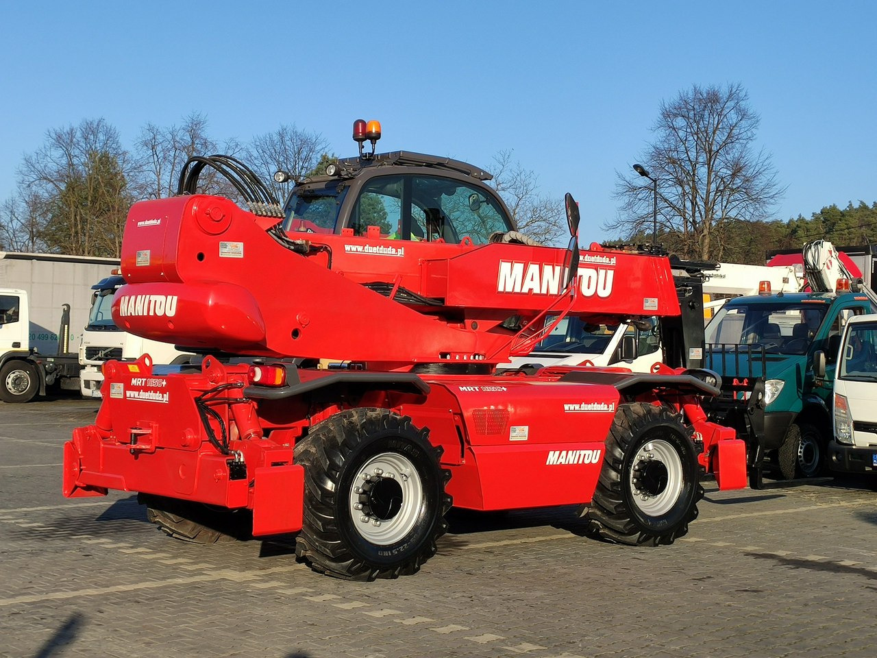 Manipulador telescópico Manitou MRT1850 ROTO Teleskopowa Obrotowa 2150,2140,2540: foto 9 Manipulador telescópico Manitou MRT1850 ROTO Teleskopowa Obrotowa 2150,2140,2540: foto 9
