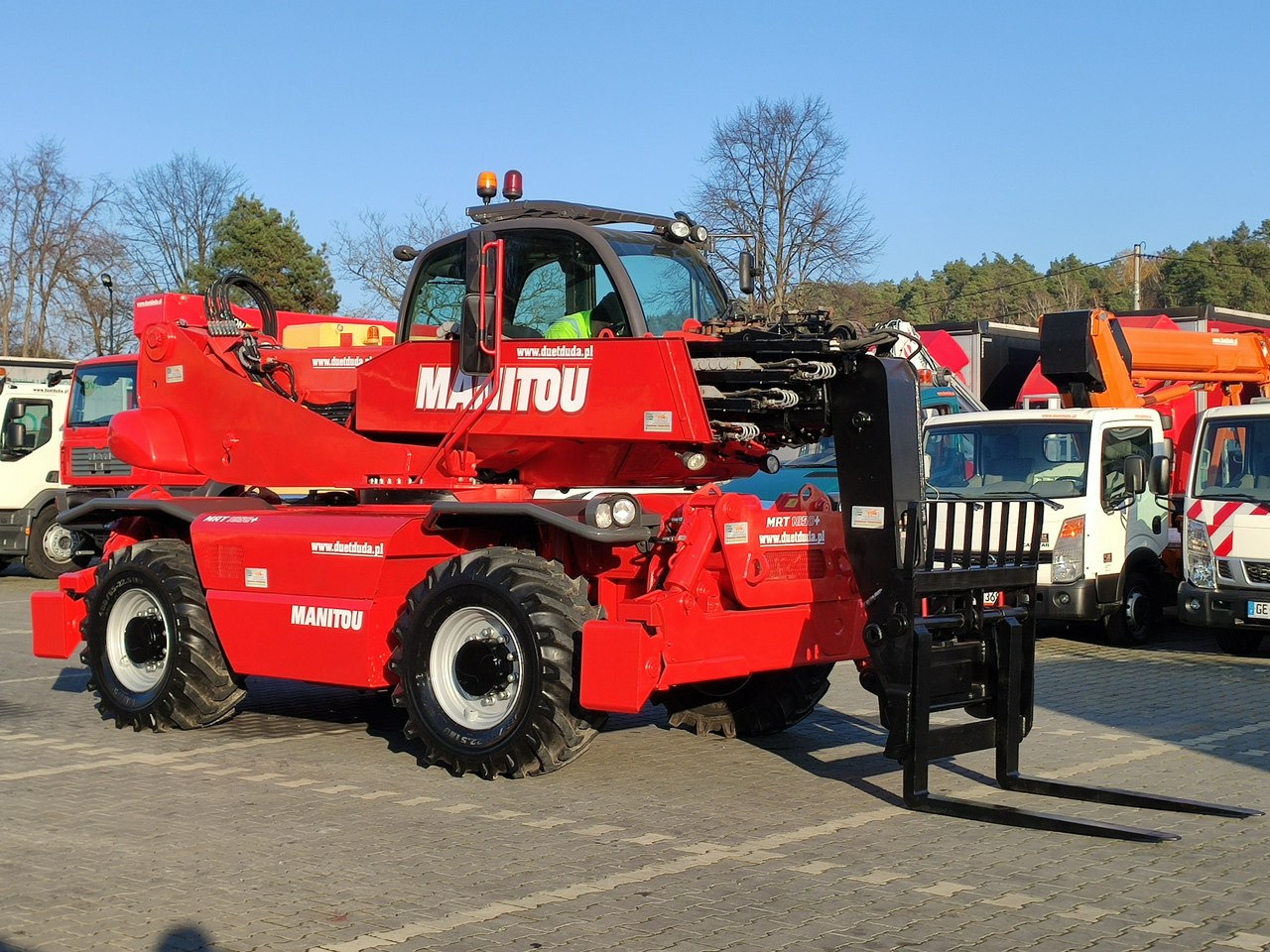 Manipulador telescópico Manitou MRT1850 ROTO Teleskopowa Obrotowa 2150,2140,2540: foto 12 Manipulador telescópico Manitou MRT1850 ROTO Teleskopowa Obrotowa 2150,2140,2540: foto 12