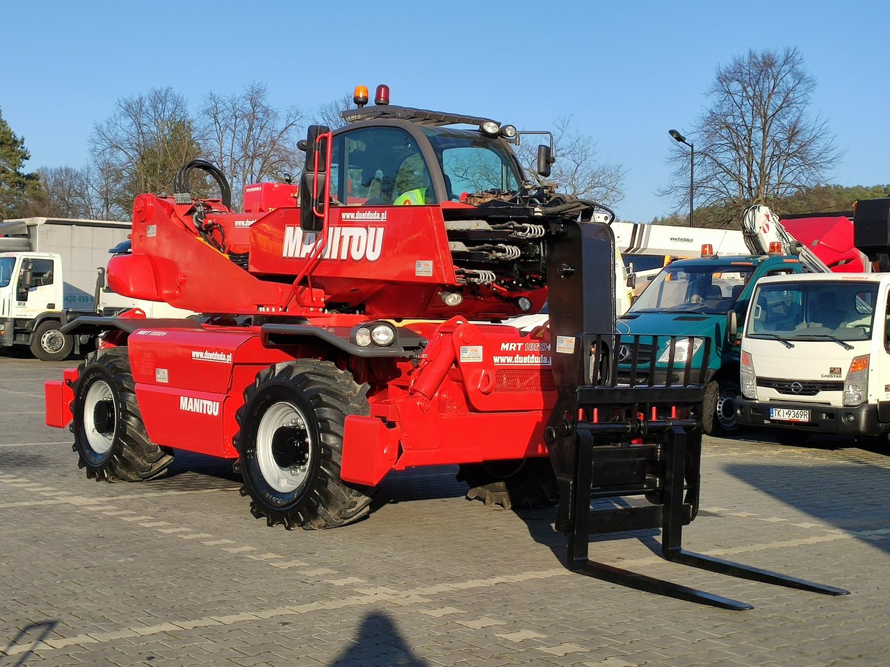 Manipulador telescópico Manitou MRT1850 ROTO Teleskopowa Obrotowa 2150,2140,2540: foto 17 Manipulador telescópico Manitou MRT1850 ROTO Teleskopowa Obrotowa 2150,2140,2540: foto 17