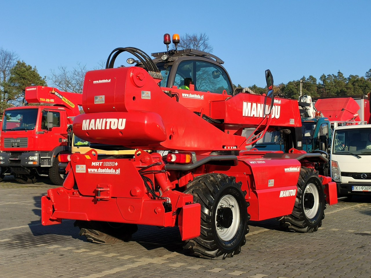 Manipulador telescópico Manitou MRT1850 ROTO Teleskopowa Obrotowa 2150,2140,2540: foto 22 Manipulador telescópico Manitou MRT1850 ROTO Teleskopowa Obrotowa 2150,2140,2540: foto 22