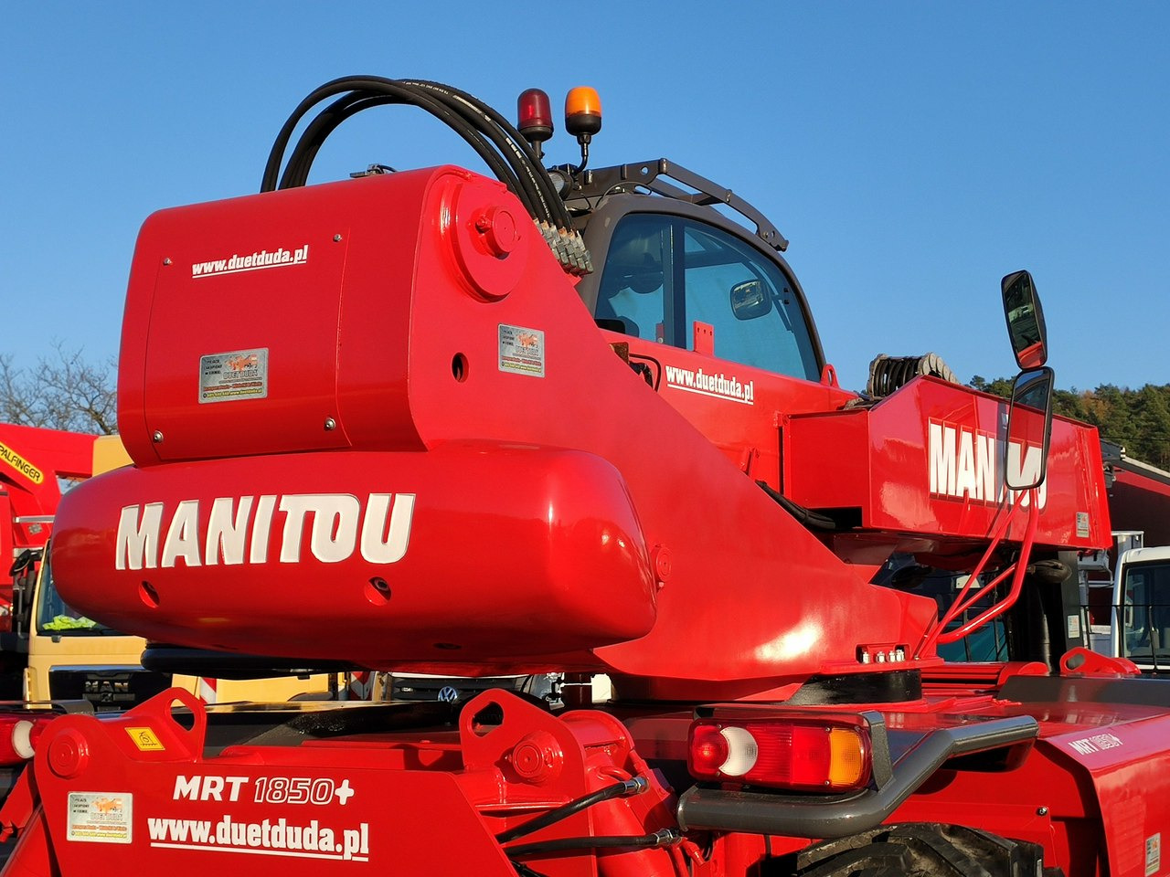 Manipulador telescópico Manitou MRT1850 ROTO Teleskopowa Obrotowa 2150,2140,2540: foto 23 Manipulador telescópico Manitou MRT1850 ROTO Teleskopowa Obrotowa 2150,2140,2540: foto 23