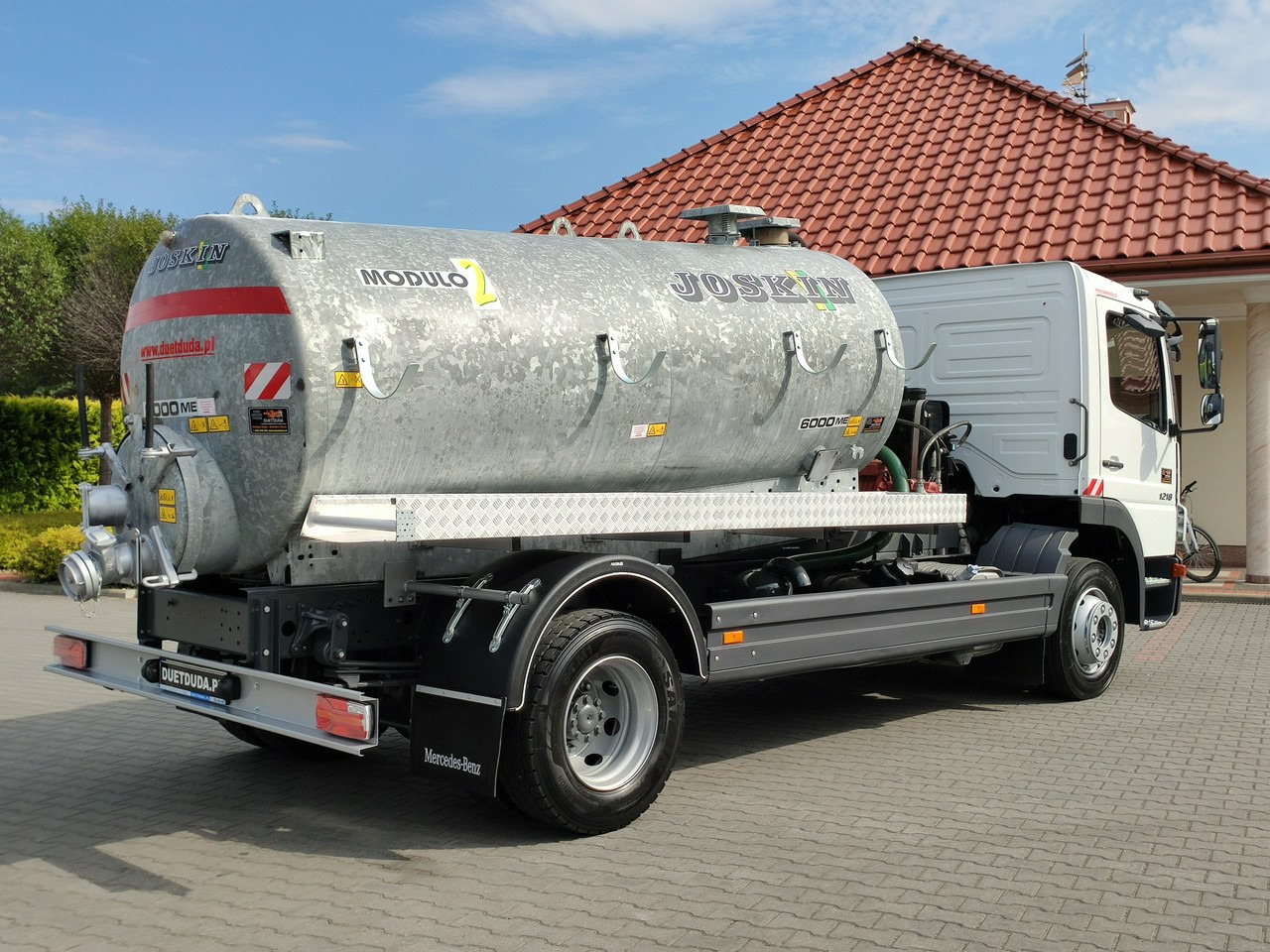 Mercedes Atego 1218 Asenizacyjny Szambiarka Beczka Szambowóz Poj.6m 2019r - Limpieza de alcantarillado: foto 3 Mercedes Atego 1218 Asenizacyjny Szambiarka Beczka Szambowóz Poj.6m 2019r - Limpieza de alcantarillado: foto 3