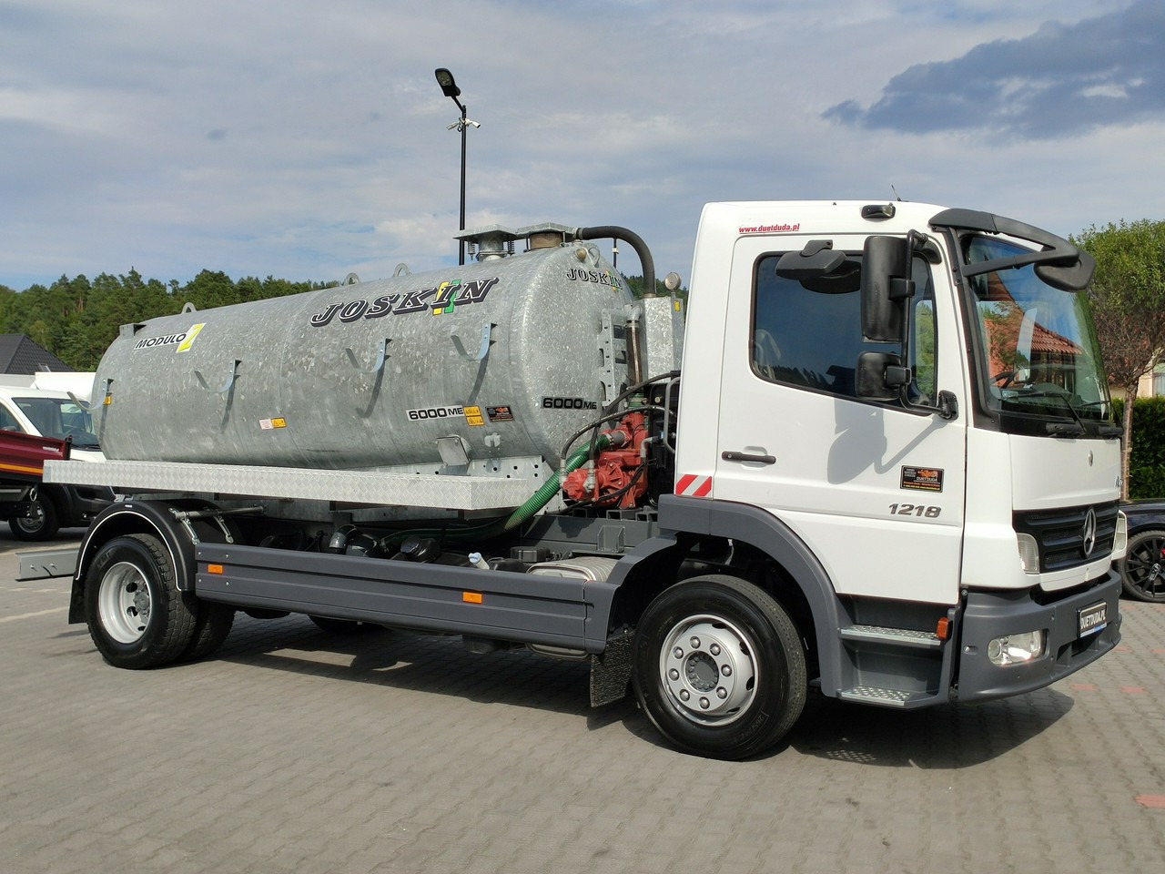Mercedes Atego 1218 Asenizacyjny Szambiarka Beczka Szambowóz Poj.6m 2019r - Limpieza de alcantarillado: foto 1 Mercedes Atego 1218 Asenizacyjny Szambiarka Beczka Szambowóz Poj.6m 2019r - Limpieza de alcantarillado: foto 1