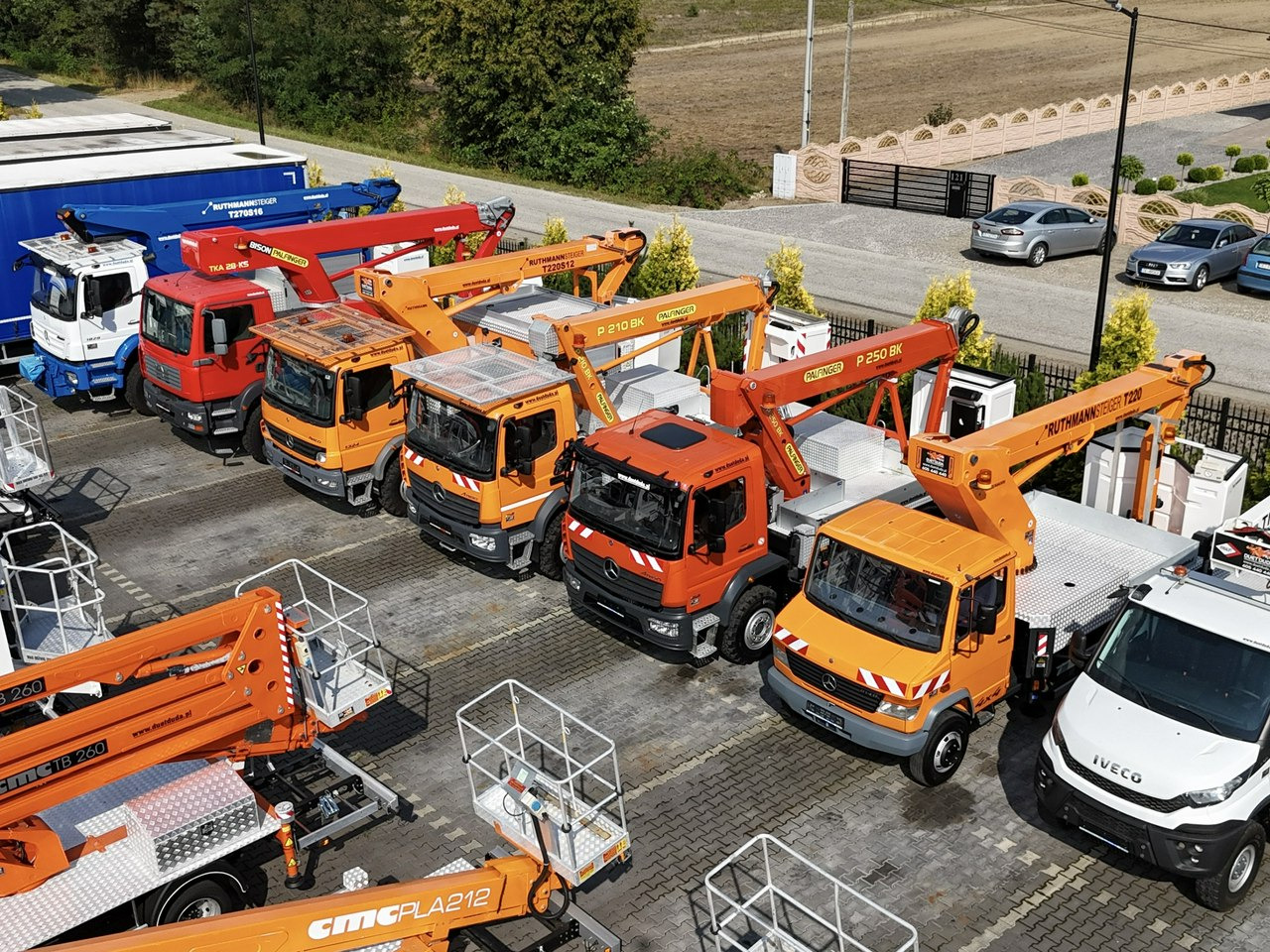 Mercedes Vario 814 D 4x4 Zwyżka RUTHMANN STEIGER T220 Podnośnik Koszowy - Camión con plataforma elevadora: foto 1 Mercedes Vario 814 D 4x4 Zwyżka RUTHMANN STEIGER T220 Podnośnik Koszowy - Camión con plataforma elevadora: foto 1