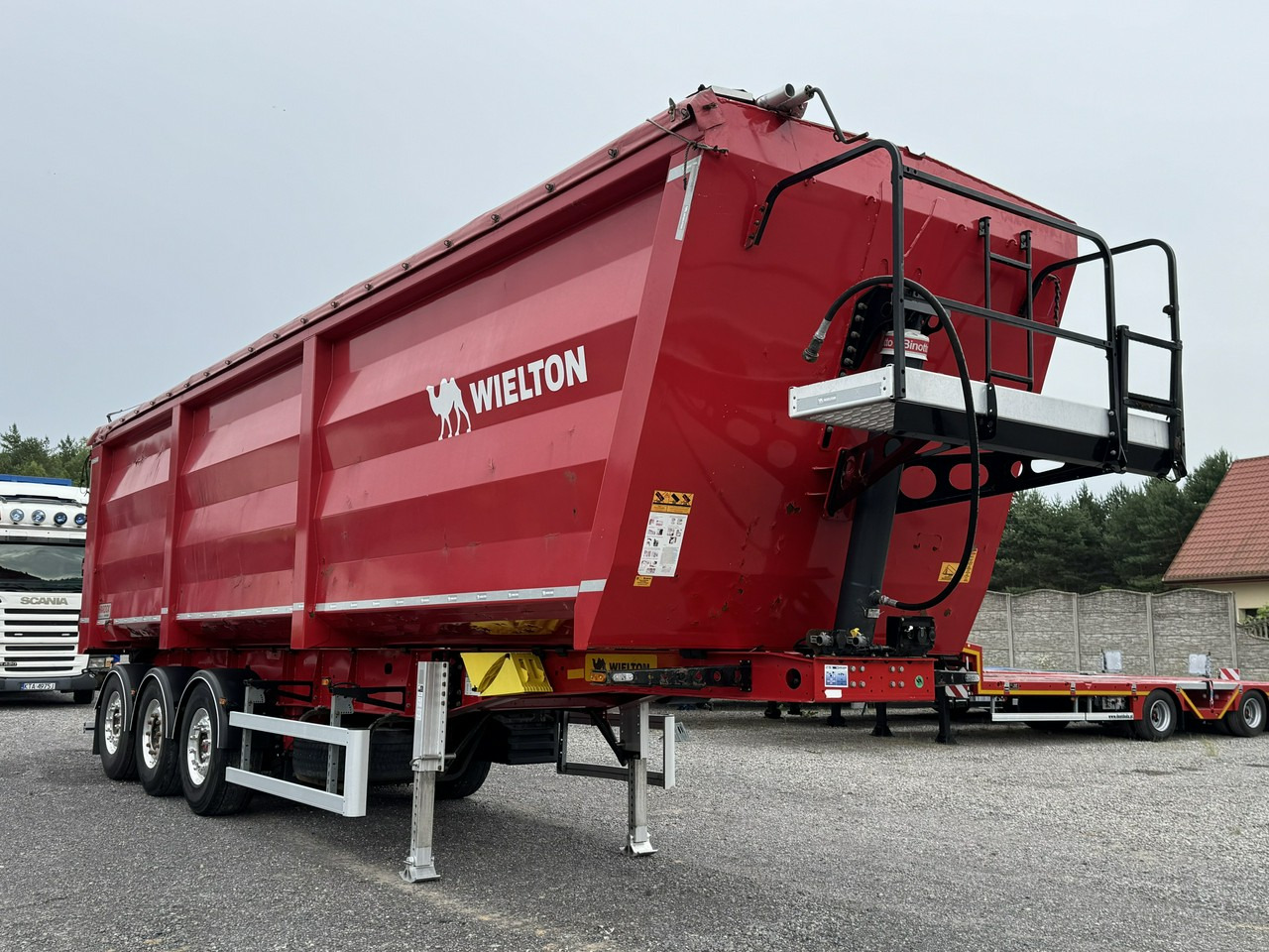 Wielton HARDOX STALOWA DO ZŁOMU 50m Oś Podnoszona Złomówka Stan Bdb - Semirremolque volquete: foto 3 Wielton HARDOX STALOWA DO ZŁOMU 50m Oś Podnoszona Złomówka Stan Bdb - Semirremolque volquete: foto 3