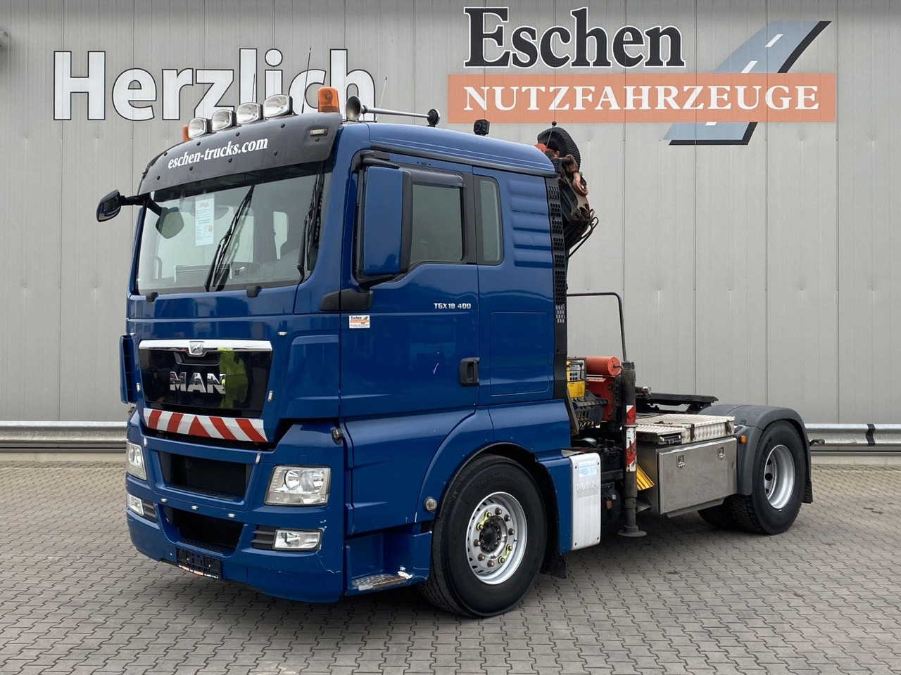 Cabeza tractora MAN TGX 18.400 BL Palfinger PK18.502*FUNK*Navi*Kran: foto 1