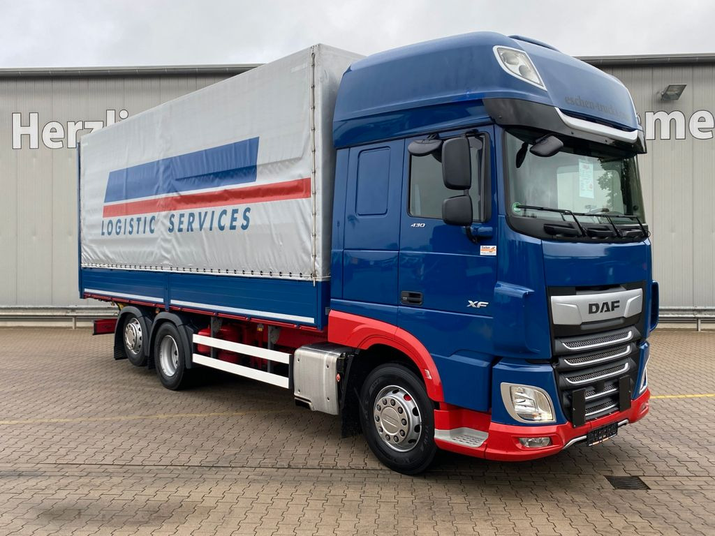 Camión lona DAF XF 430 SSC | Skylights*Navi*Standklima*AHK*Lift: foto 8