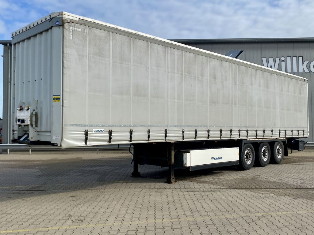 Krone Auflieger ProfiLiner*Edscha*LaSi*Luft/Lift*BPW - Semirremolque lona: foto 1 Krone Auflieger ProfiLiner*Edscha*LaSi*Luft/Lift*BPW - Semirremolque lona: foto 1