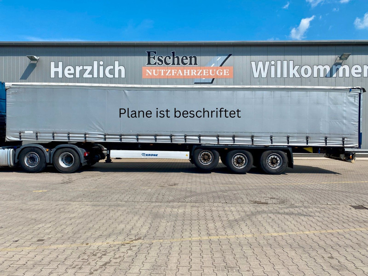 Krone SD | Edscha*Schiebegardine*Luft-Lift*EBS*BPW - Semirremolque lona: foto 2 Krone SD | Edscha*Schiebegardine*Luft-Lift*EBS*BPW - Semirremolque lona: foto 2