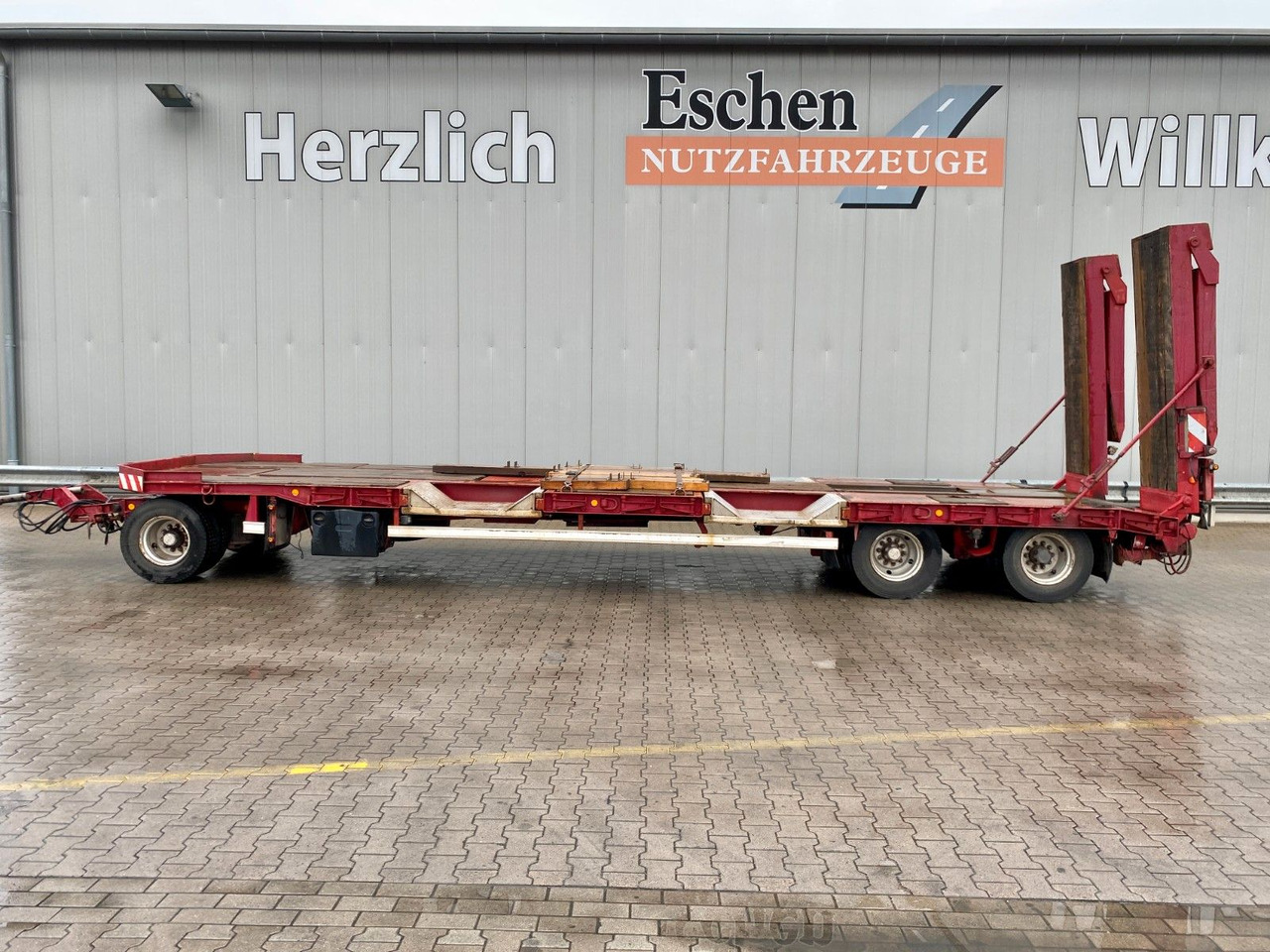 Langendorf Tieflader| hydr. Scherenrampen*verbreiterbar*SAF - Remolque góndola rebajadas: foto 2 Langendorf Tieflader| hydr. Scherenrampen*verbreiterbar*SAF - Remolque góndola rebajadas: foto 2
