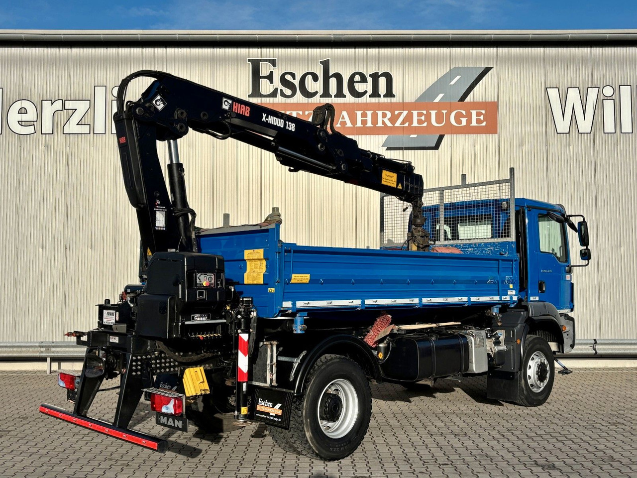 MAN TGM 18.320 4x4 BB | TÜV NEU*HIAB XHIDUO 138*FUNK - Camión volquete, Camión grúa: foto 5 MAN TGM 18.320 4x4 BB | TÜV NEU*HIAB XHIDUO 138*FUNK - Camión volquete, Camión grúa: foto 5